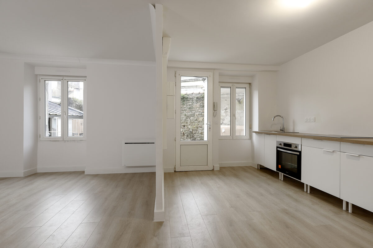 Après - séjour cuisine rénové